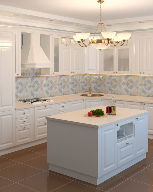 Classical kitchen furniture